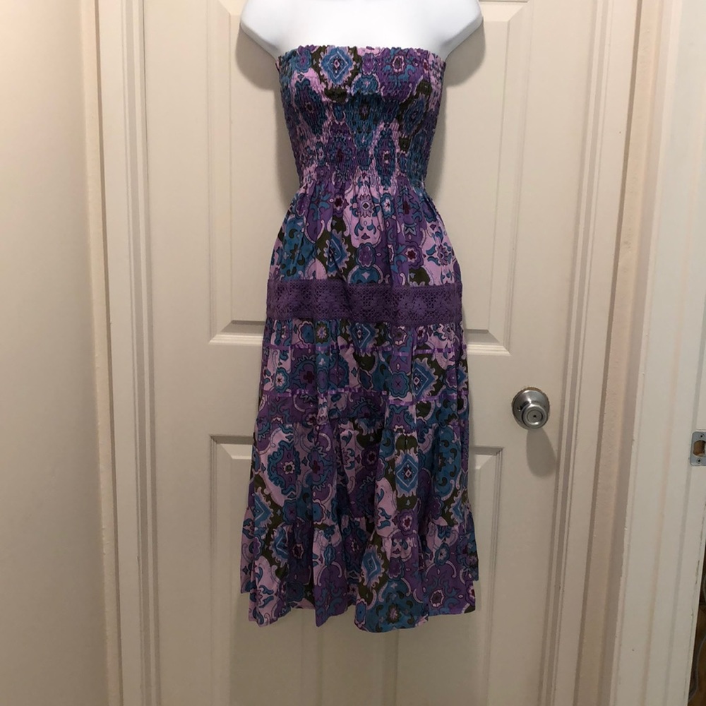 NWOT Strapless dress